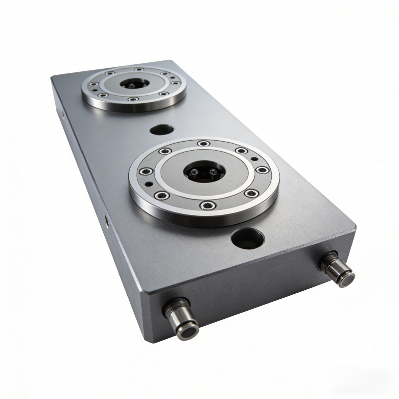 Double-Chuck Zero-Point Clamping Plate